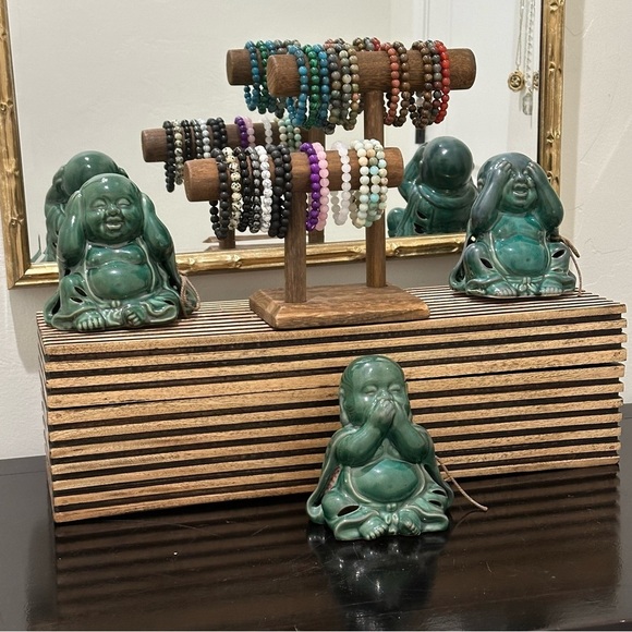 💎 Natural HEALING Gem Stone Beaded Stretch Bracelets - Picture 6 of 10